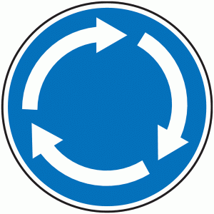 Roundabout Signs