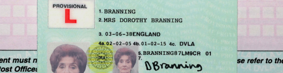 Provisional Licence Provisional Licence